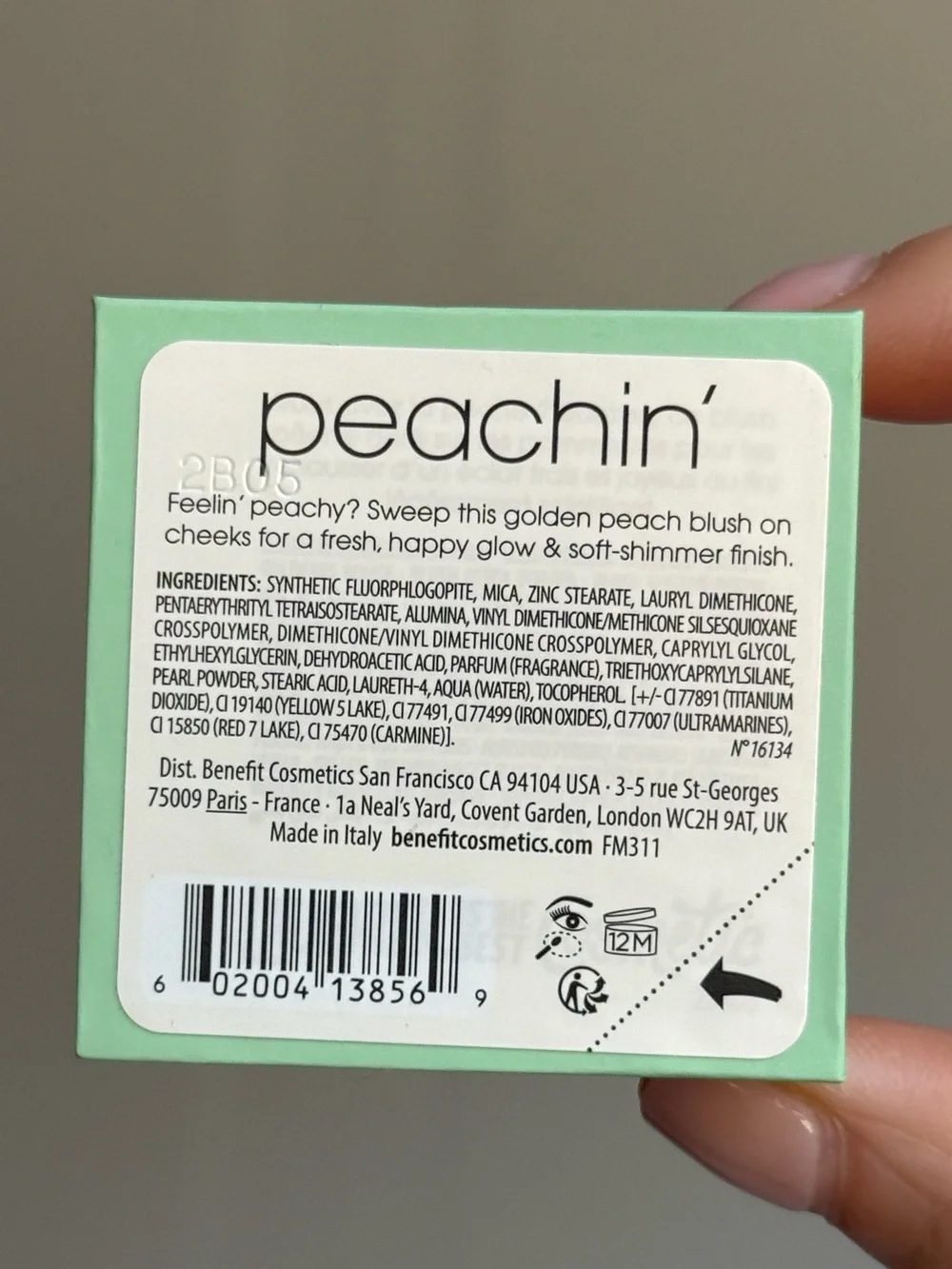 Benefit Peachin' Blush Mini